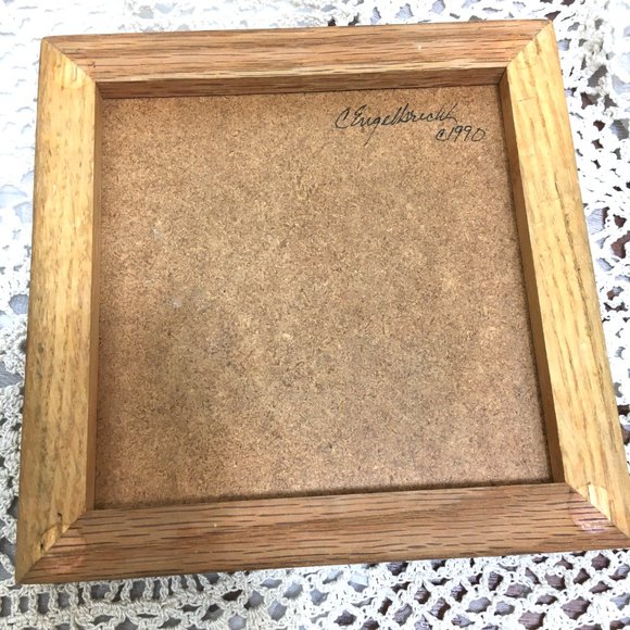 Trivet Alaskan Sand Carved Tile Vtg ‘90 - Picture 6 of 10